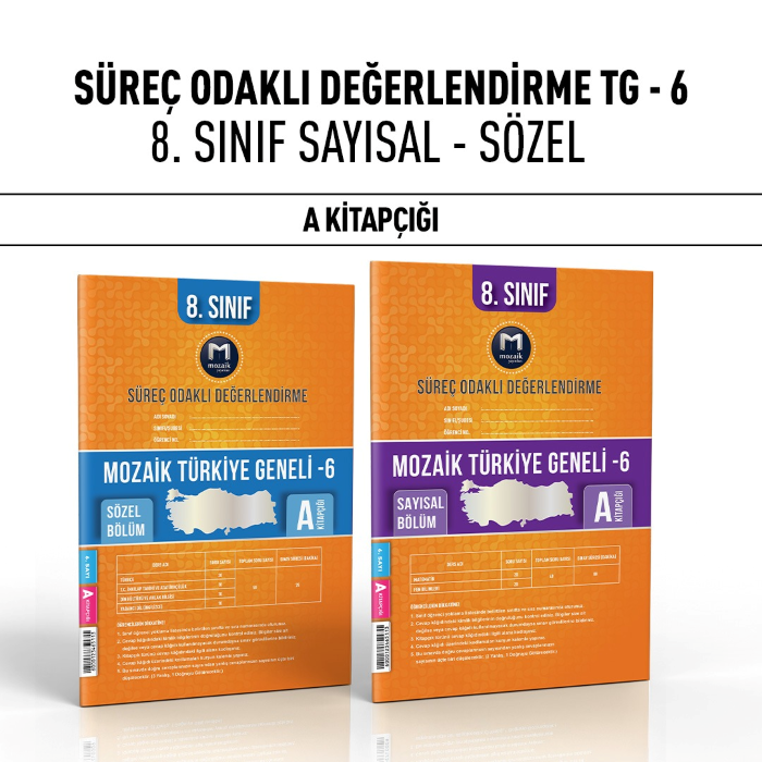 MOZAİK 08.SINIF TÜRKİYE GENELİ SAY/SÖZ 6-A -24-25